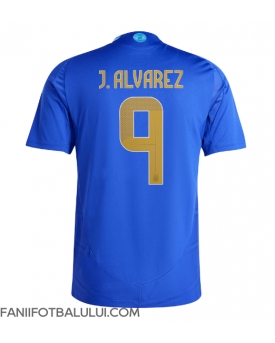 Argentina Julian Alvarez #9 Tricou Fotbal Replică Copa America 2024 Barbati Deplasare